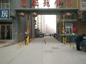 博兴聊城广告道闸门，东昌府区停车场广告道闸